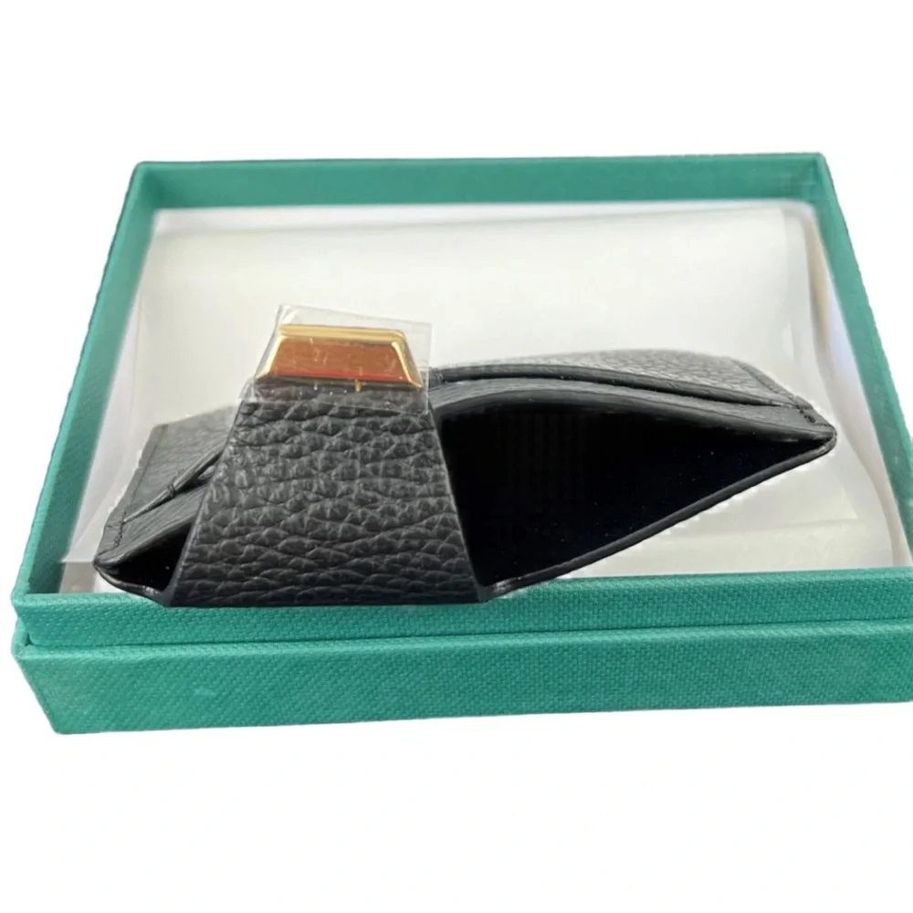 Buscemi Men's Black Leather Wallet NIB